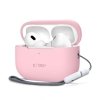 Etui silikonowe TECH-PROTECT SILICONE APPLE AIRPODS PRO 1 / 2 DUSTY PINK
